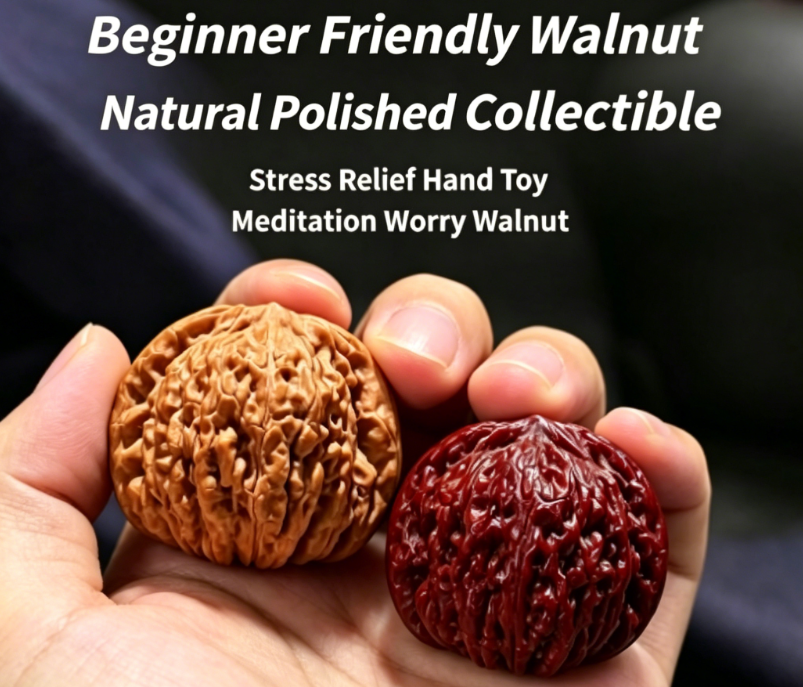 Natural Raw Wenwan Walnut Perfect for New Starters