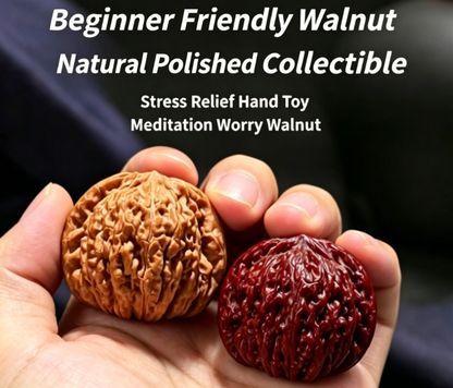 Natural Raw Wenwan Walnut Perfect for New Starters