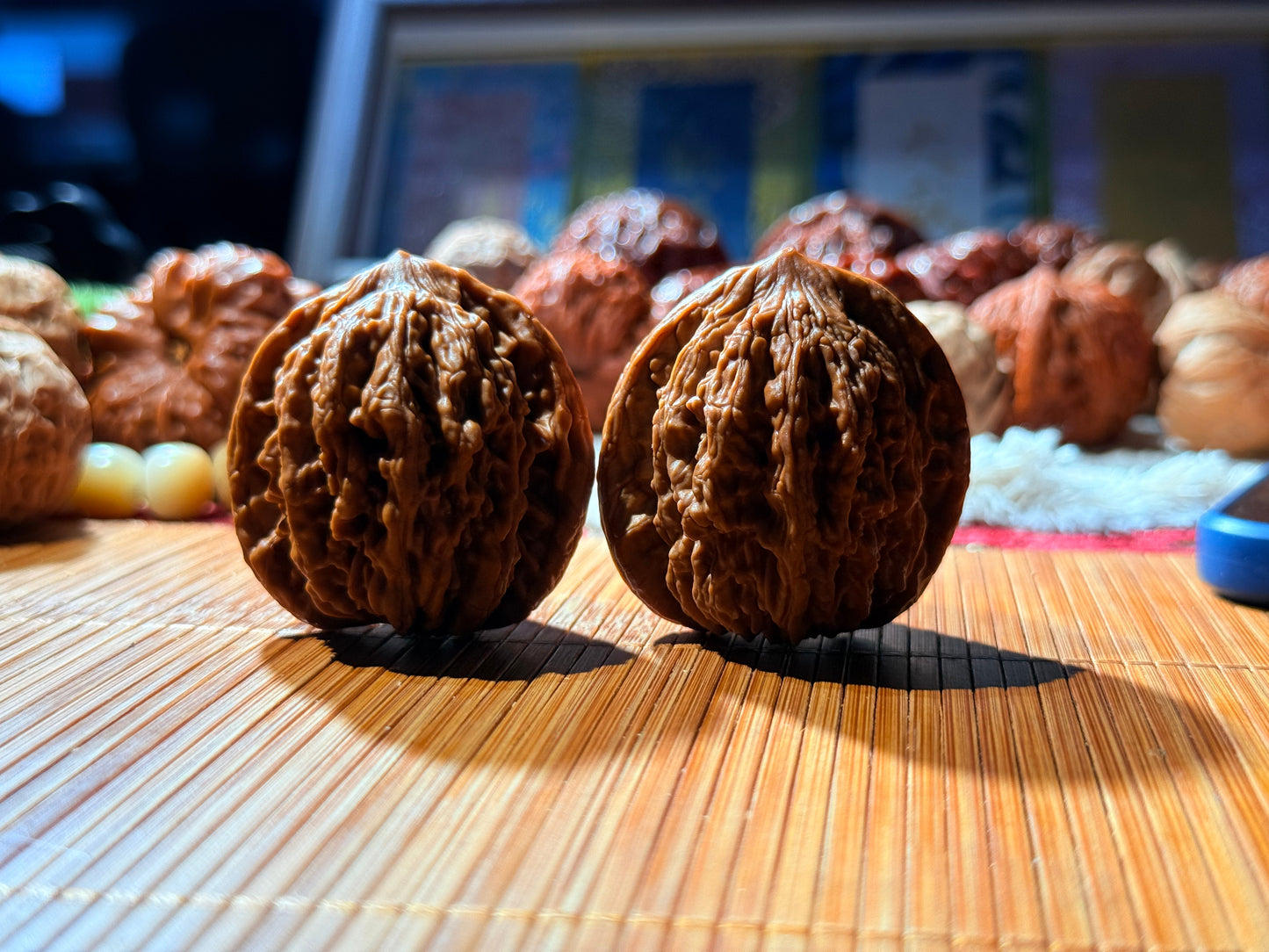 43mm S-class tigerhead walnuts