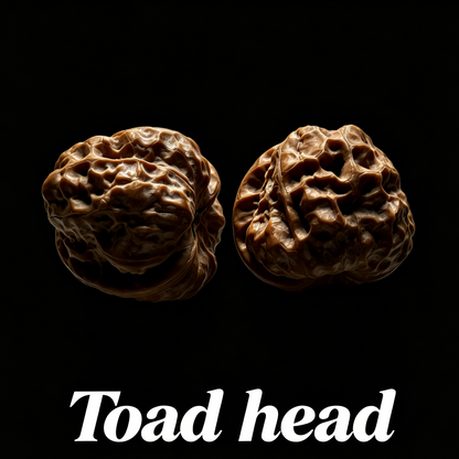Toad Head Walnuts - Premium Hand-Picked Pair